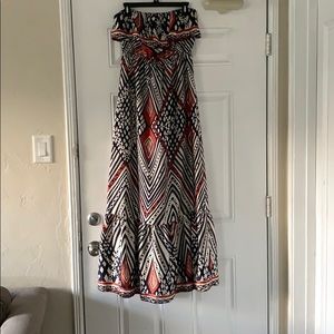 Strapless Maxi Dress